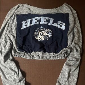 North Carolina vintage cropped long sleeve